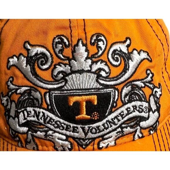 NCAA By Signatures University Of Tennessee Hat Orange Adjustable Baseball Cap OS - Picture 7 of 11